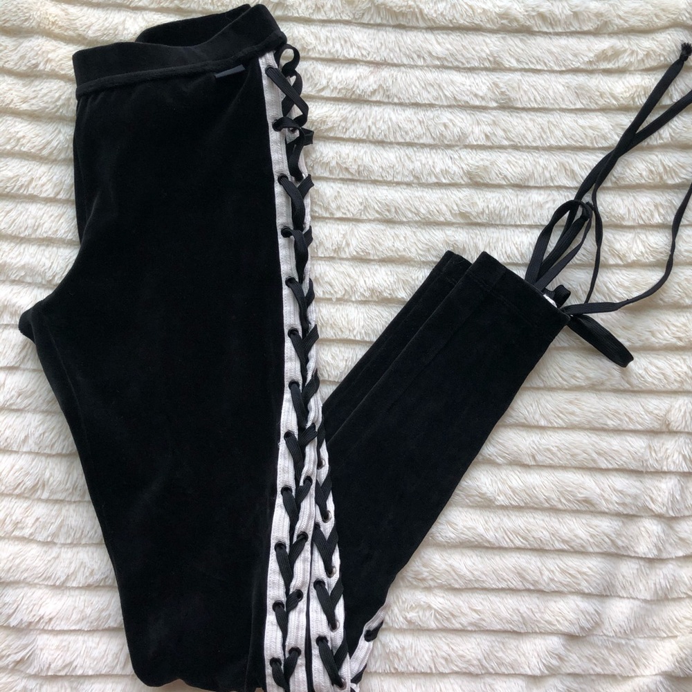 Fenty puma Velour Lace Up Leggings - Picture 9 of 13